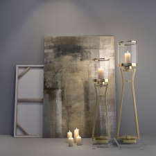 Candlestick Decorative Set