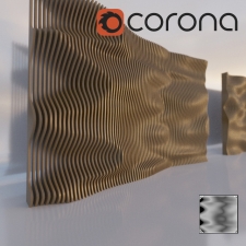 Parametric wood panel