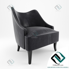 Кресло Armchair Vintage leather chair