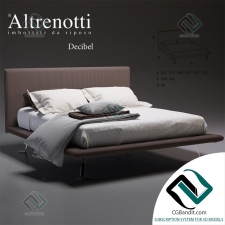 Кровать Bed Altrenotti Decibel
