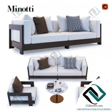 Диван Sofa Minotti Alison