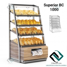 Хлебный стеллаж Bread display rack Superior