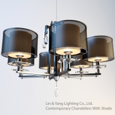 Contemporary Chandeliers With Shade Lin & Yang Lighting Co., Ltd