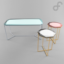 geometric coffee tables | 
