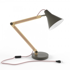 Crate&Barrel_Rex Grey Desk Lamp