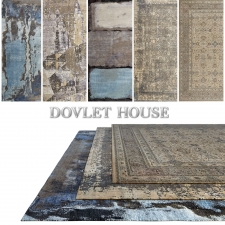 Ковры DOVLET HOUSE 5 штук (part 340)