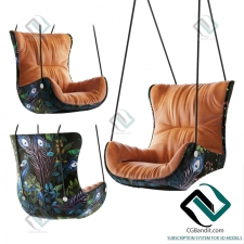 Кресло Armchair Leya Wingback Swing seat