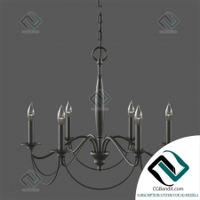 Подвесной светильник Pottery Barn Graham Chandelier