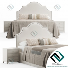Кровать Bed Rowe Bedroom King Headboard