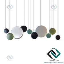 Подвесной светильник Hanging lamp Vibia Cosmos