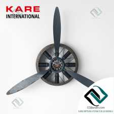 Часы Clock Propeller KARE