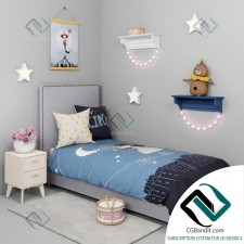 Детская кровать Children's bed Furniture and accessories 04