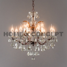 Люстра Хрустальная, 26 дюймов, Crystal Chandelier 26 Inches