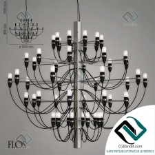 Подвесной светильник Hanging lamp Loft-Concept Flos 2097 50 Holder Chrome