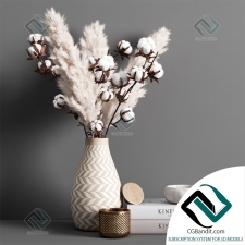 Декоративный набор Decorative set pampas