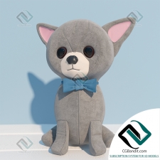 Игрушки Toys Grey dog