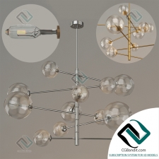 Подвесной светильник EICHHOLTZ Chandelier Argento L 112076 111975