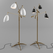 Triple Arm Floor Lamp