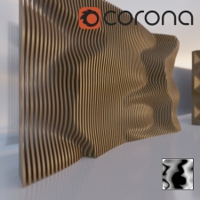 Parametric wood panel