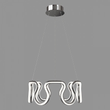 Подвесной светодиодный светильник Eurosvet 90171/2 хром Sorge