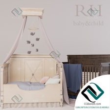 Детская кровать Children's bed RH JOURDAN CONVERSION