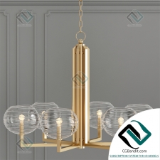 Подвесной светильник Hanging lamp Breton 8 Light