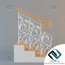 лестница кованая wrought iron staircase