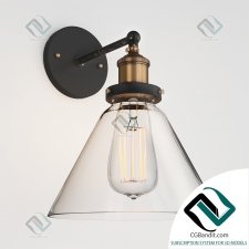 Бра Sconce LOFT CLEAR GLASS