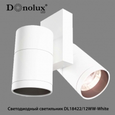 Cветодиодный светильник DL18422/12WW-White