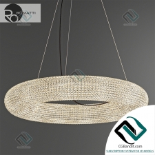 Подвесной светильник Hanging lamp Romatti Crystal Halo Restoration Hardware