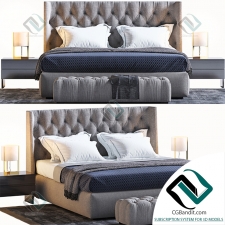 Кровать Bed MERIDIANI TURMAN LOW