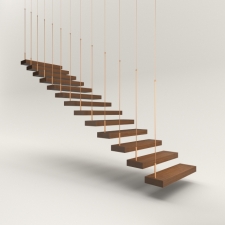 hanging stair
