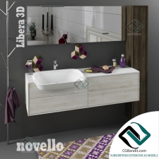 Novello Libera 3D мебель санузел