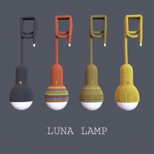 Вязанная лампа LunaLamp