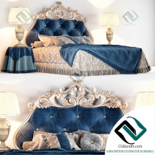 Кровать Bed Bolzan Letti Velvet