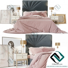 Кровать Bed SC bedroom furniture