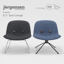 Eyes Lounge EJ 3 U Staal