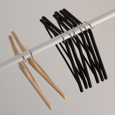 A set of hangers