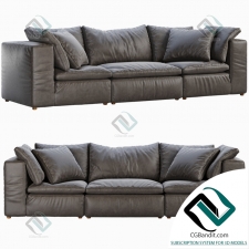 Диван Sofa RH Cloud Modular Leather