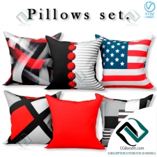 Подушки Pillows Set of multicolored