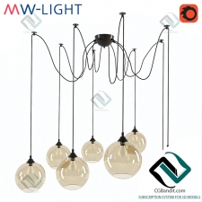 Подвесной светильник Hanging lamp MW-Light Фьюжен