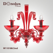 Бра Donolux W110188/2red