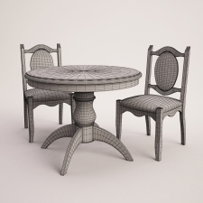 Table and chair