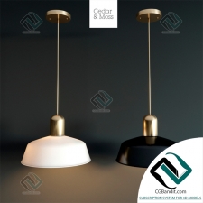 Подвесной светильник Hanging lamp Сedar & Moss Meadowlark