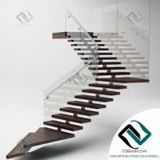 лестница стекло stairs glass