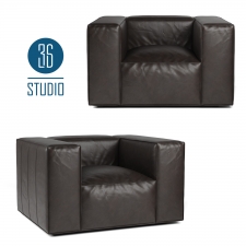 Кожаное кресло model S24001 от Studio 36