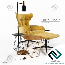 Кресло armchair Walter knoll Onsa Chair