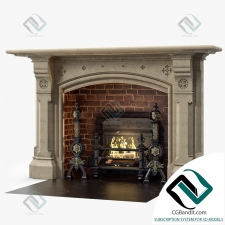 Камин Fireplace Antique