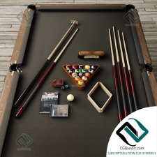 Бильярдный стол Billiards brunswick table