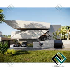 Kuwait Villa Exterior_CGBandit_com